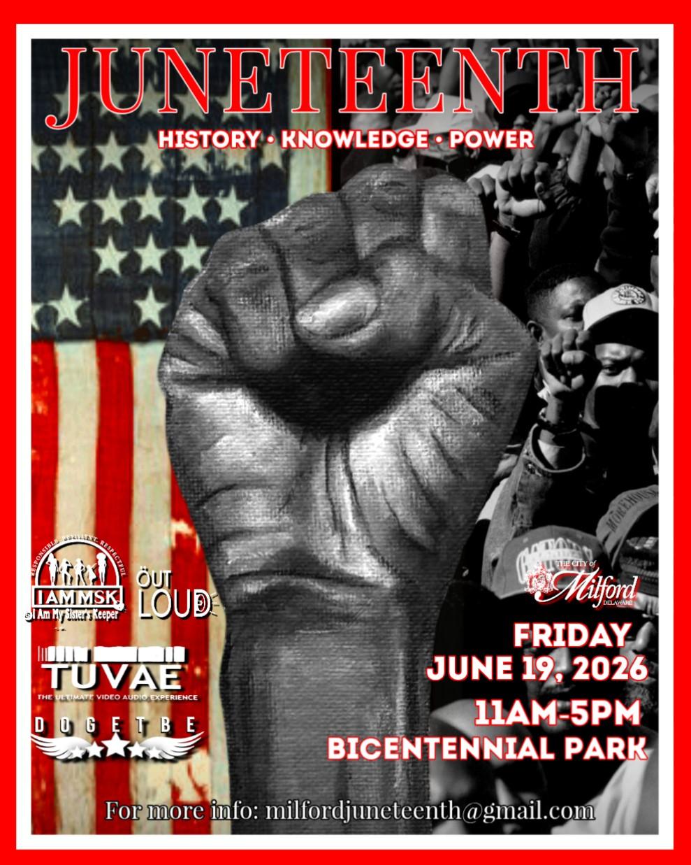 Juneteenth 2026 flyer
